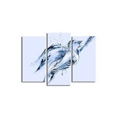Triju daļu reprodukcija Ūdens cena un informācija | Gleznas | 220.lv