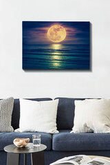 Reprodukcija Mēness virs jūras цена и информация | Картины | 220.lv