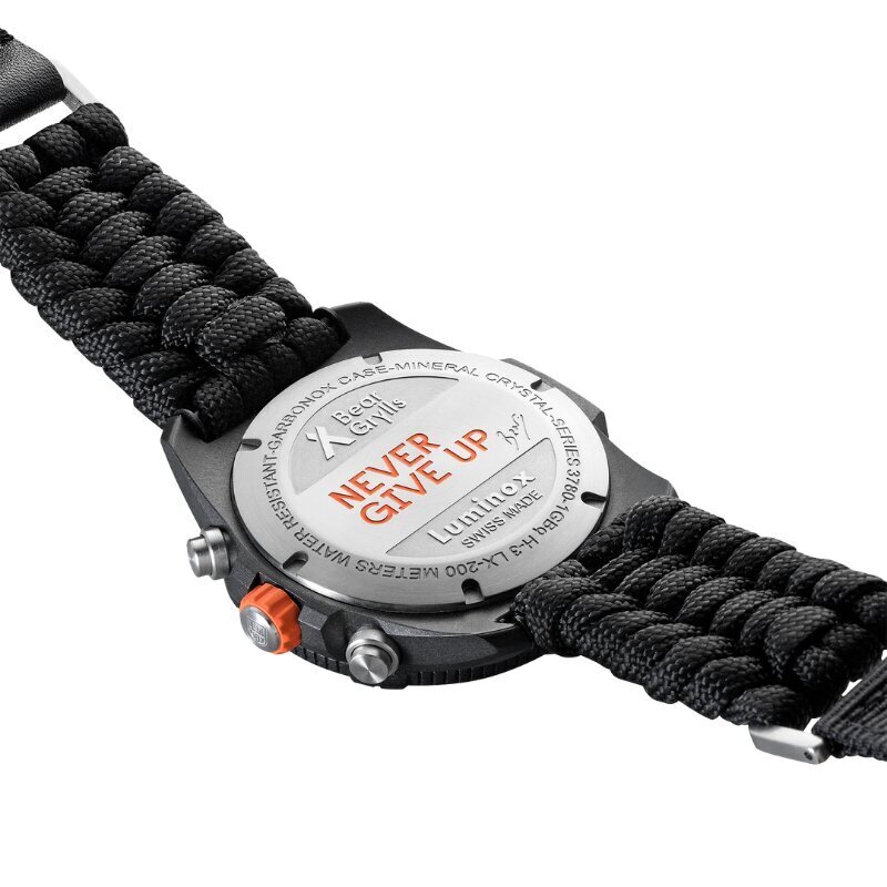 Vīriešu pulkstenis Luminox Bear Grylls Survival LAND Series Chronograph XB.3798.MI cena un informācija | Vīriešu pulksteņi | 220.lv