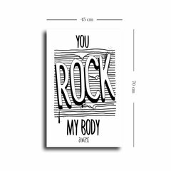 Reprodukcija You Rock My Body цена и информация | Картины | 220.lv