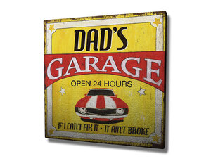 Reprodukcija Dad's Garage cena un informācija | Gleznas | 220.lv