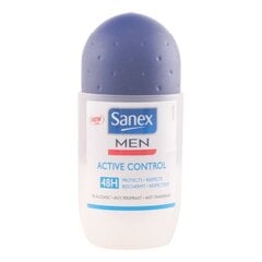 Rullīšu dezodorants Sanex Men Active Control, 50 ml cena un informācija | Dezodoranti | 220.lv