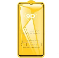 RoGer Full Face 9D Tempered Glass Aizsargstikls Pilnam Ekrānam LG K42 / K52 Melns cena un informācija | Ekrāna aizsargstikli | 220.lv