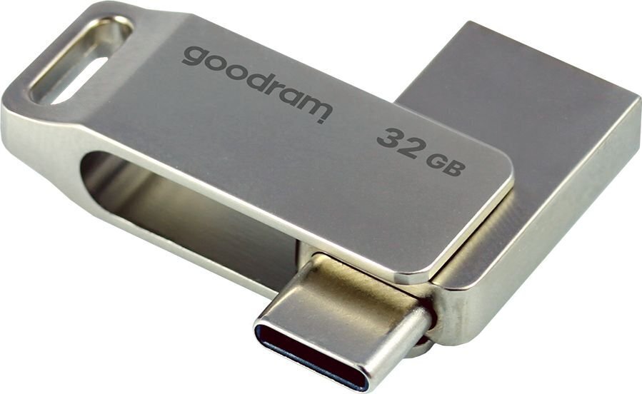 USB zibatmiņa GoodRam 32GB dual ODA3-0320B0R11 cena un informācija | USB Atmiņas kartes | 220.lv