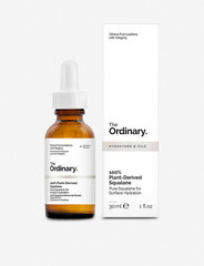 Mitrinoša sejas un matu eļļa The Ordinary 100% Plant-Derived Squalane, 30 ml cena un informācija | Serumi sejai, eļļas | 220.lv