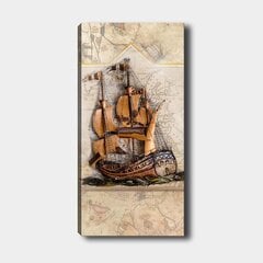 Reprodukcija Pirātu kuģis cena un informācija | Gleznas | 220.lv