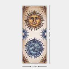 Reprodukcija Saule, mēness un zvaigznes cena un informācija | Gleznas | 220.lv