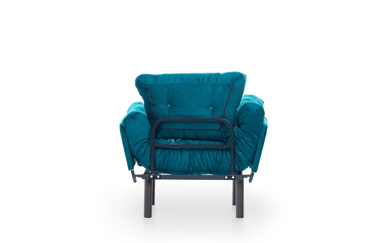Paplašināms krēsls Kalune Design Nitta Single, zaļš cena un informācija | Atpūtas krēsli | 220.lv