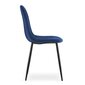 4-u krēslu komplekts Asti, zils cena un informācija | Virtuves un ēdamistabas krēsli | 220.lv