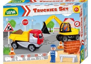 Строительная площадка Lena® Truckies Se 01631 цена и информация | Игрушки для мальчиков | 220.lv