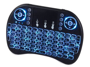 Беспроводная мини-клавиатура с подсветкой цена и информация | Клавиатуры | 220.lv