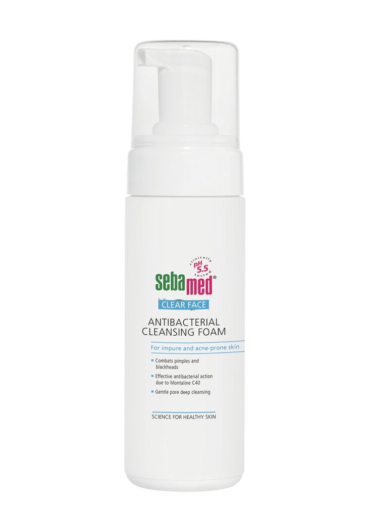 Attīrošas putas Sebamed Clear Face, 150 ml цена и информация | Sejas ādas kopšana | 220.lv