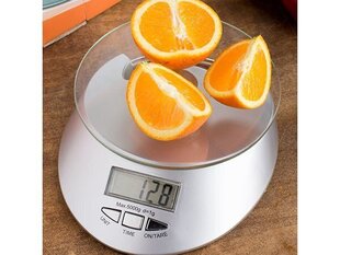 Электронные стеклянные весы для продуктов питания, 5 кг цена и информация | Кухонные весы | 220.lv