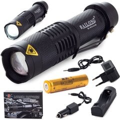 Тактический фонарь Bailong CREE zoom LED XM-L3-U3 цена и информация | Фонари и прожекторы | 220.lv