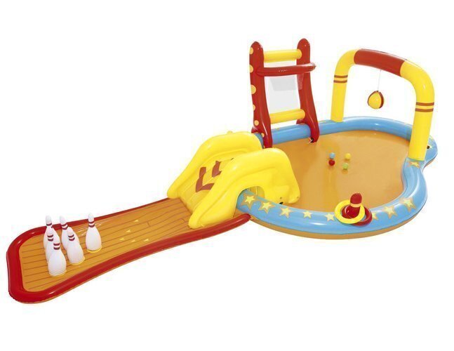 53068 Lil Champ Play Center peldbaseins 435x213x117cm 11868 cena un informācija | Piepūšamās rotaļlietas un pludmales preces | 220.lv