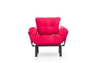 Paplašināms krēsls Kalune Design Nitta Single, rozā cena un informācija | Atpūtas krēsli | 220.lv