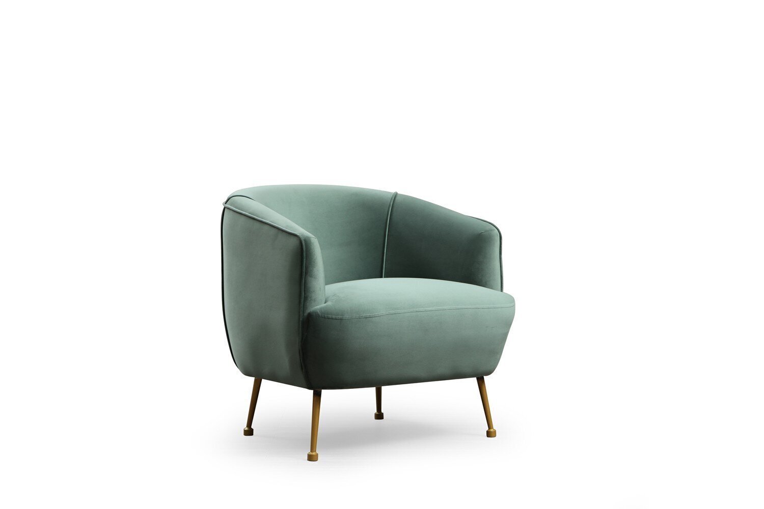 Krēsls Kalune Design Piccoli, zaļš цена и информация | Atpūtas krēsli | 220.lv