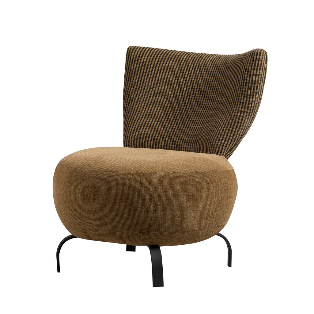 Krēsls Kalune Design Loly, brūns cena un informācija | Atpūtas krēsli | 220.lv