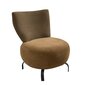 Krēsls Kalune Design Loly, brūns cena un informācija | Atpūtas krēsli | 220.lv