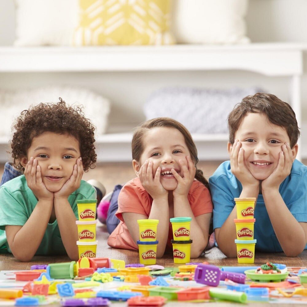 Play-Doh Plastilīns, 40 gb. Dažādās krāsās, 3,4 kg - E9413 Hasbro цена и информация | Modelēšanas un zīmēšanas piederumi | 220.lv