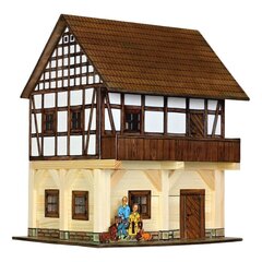 Koka konstruktors līmēšanai - Walachia Half-timbered granary (Klēts)- Nr. 37 - 115 gab cena un informācija | Konstruktori | 220.lv