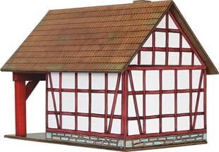 Koka konstruktors līmēšanai - Walachia Half-timbered forge (Kalve)- Nr. 38 cena un informācija | Konstruktori | 220.lv