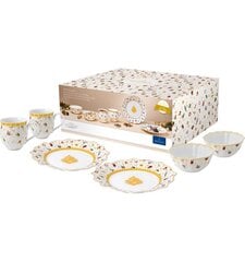 Villeroy & Boch brokastu komplekts Toy's Delight, 6 daļu цена и информация | Стаканы, фужеры, кувшины | 220.lv