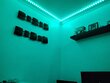 LED RGB lente ar tālvadības pulti, 3 segmenti, 15 m cena un informācija | LED lentes | 220.lv