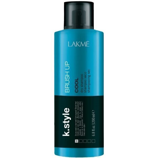 Sausais šampūns matiem Lakme K.style Brush Up Cool Dry Shampoo, 200 ml cena un informācija | Šampūni | 220.lv