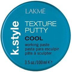 Паста для укладки волос Lakme K.style Texture Putty Cool Working Paste, 100 мл цена и информация | Средства для укладки волос | 220.lv