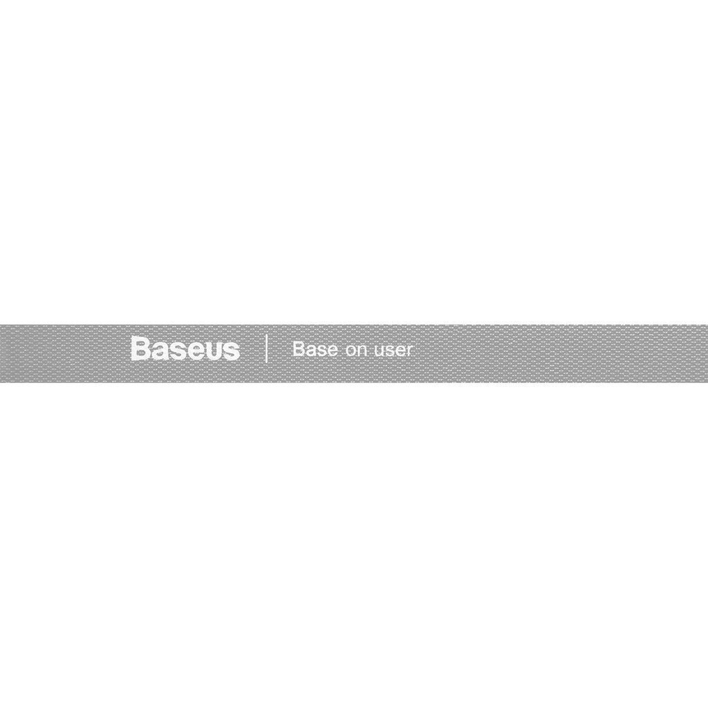 Baseus Rainbow Circle Velcro Straps 3m Grey cena un informācija | Komponentu piederumi | 220.lv