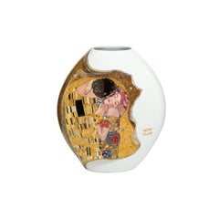 Vāze Gustavs Klimts - Skūpsts cena un informācija | Interjera priekšmeti | 220.lv
