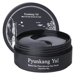 Pyunkang Yul Black Tea Time Reverse Eye Patch Hidrogela Acu Plāksteri 60 gab цена и информация | Маски для лица, патчи для глаз | 220.lv