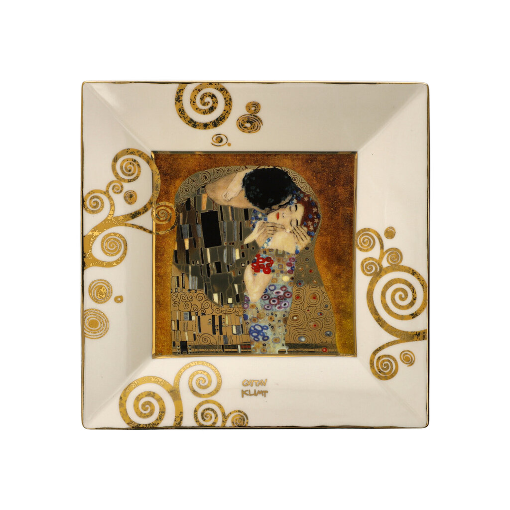 Bļoda Gustavs Klimts - Skūpsts цена и информация | Interjera priekšmeti | 220.lv