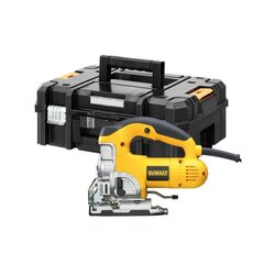 Elektriskais figūrzāģis 701W DeWALT DW331KT-QS cena un informācija | Zāģi, ripzāģi | 220.lv