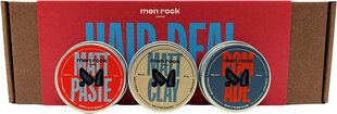 Набор для формирования волос для мужчин Men Rock Hair Deal, 3x30мл цена и информация | Средства для укладки волос | 220.lv