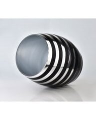 Cristie серебряные полоски ваза 20x16cm цена и информация | Вазы | 220.lv
