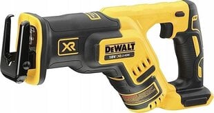 Akumulatora zobenzāģis 18V XR DeWALT DCS367NT-XJ (bez akumulatora) cena un informācija | Zāģi, ripzāģi | 220.lv