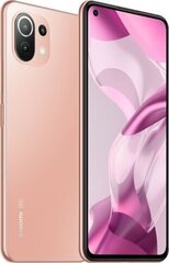 Xiaomi Mi 11 Lite NE 5G, 128 GB, Dual SIM, Pink цена и информация | Мобильные телефоны | 220.lv