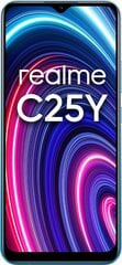 Realme C25Y, 128 GB, Dual SIM, Blue цена и информация | Мобильные телефоны | 220.lv