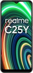 Realme C25Y, 128 GB, Dual SIM, Black цена и информация | Мобильные телефоны | 220.lv