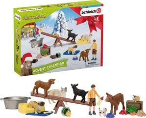 Adventes kalendārs Ferma Schleich цена и информация | Игрушки для мальчиков | 220.lv