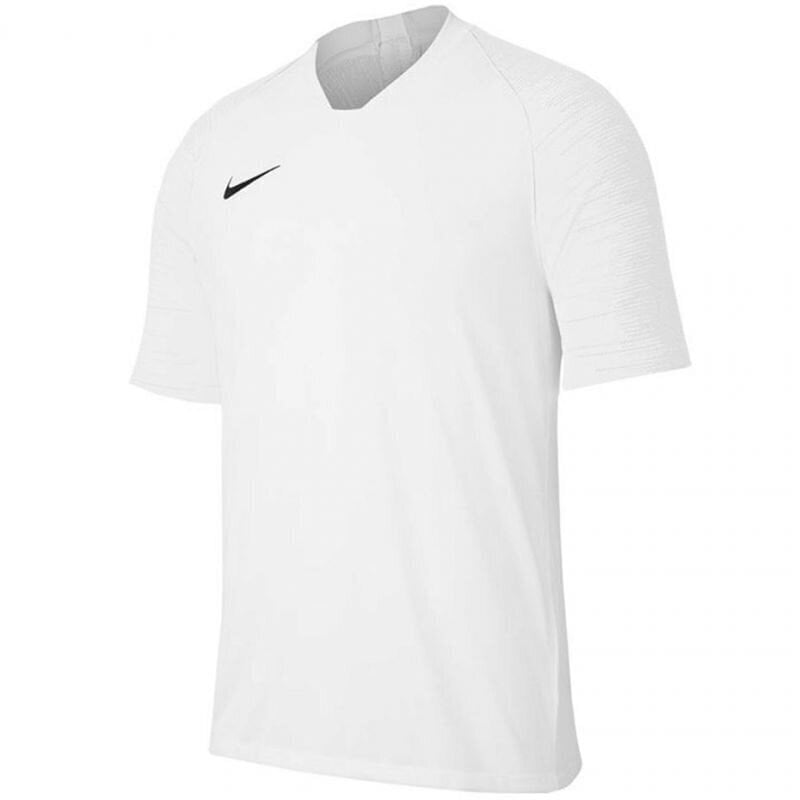 Sporta T-krekls bērniem Nike Dry Strike JSY SS Jr AJ1027 101 (74894), balts цена и информация | Sporta apģērbs vīriešiem | 220.lv