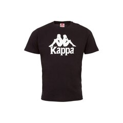 T-krekls zēniem Kappa Caspar Kids 303910J-19-4006, melns cena un informācija | Zēnu krekli | 220.lv