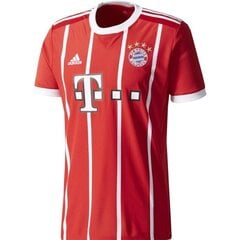 Sporta T-krekls vīriešiem Adidas FC Bayern Munchen Home 2017/2018 M AZ7961, sarkans цена и информация | Мужская спортивная одежда | 220.lv