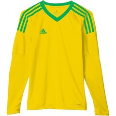 Спортивная футболка для мальчиков Adidas revigo 17 Junior AZ5390,желтая цена и информация | Рубашки для мальчиков | 220.lv