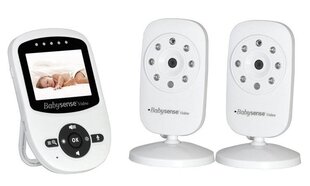 Mobilā aukle BabySense Videoniania ar 2 kamerām V24EU + 2K цена и информация | Радионяни | 220.lv