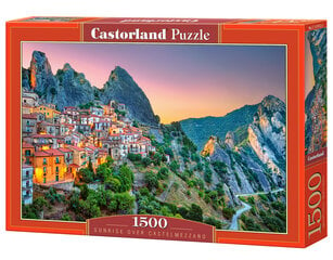 Puzle Puzzle Castorland, "Sunrise over Castelmezzano" 1500 det. цена и информация | Пазлы | 220.lv