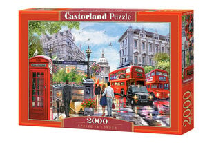 Puzle Puzzle Castorland Spring in London 2000 detaļu цена и информация | Пазлы | 220.lv