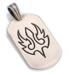 Подвеска Bico "Simurgh" Dog Tag Tribal (DT20) цена и информация | Мужские украшения | 220.lv